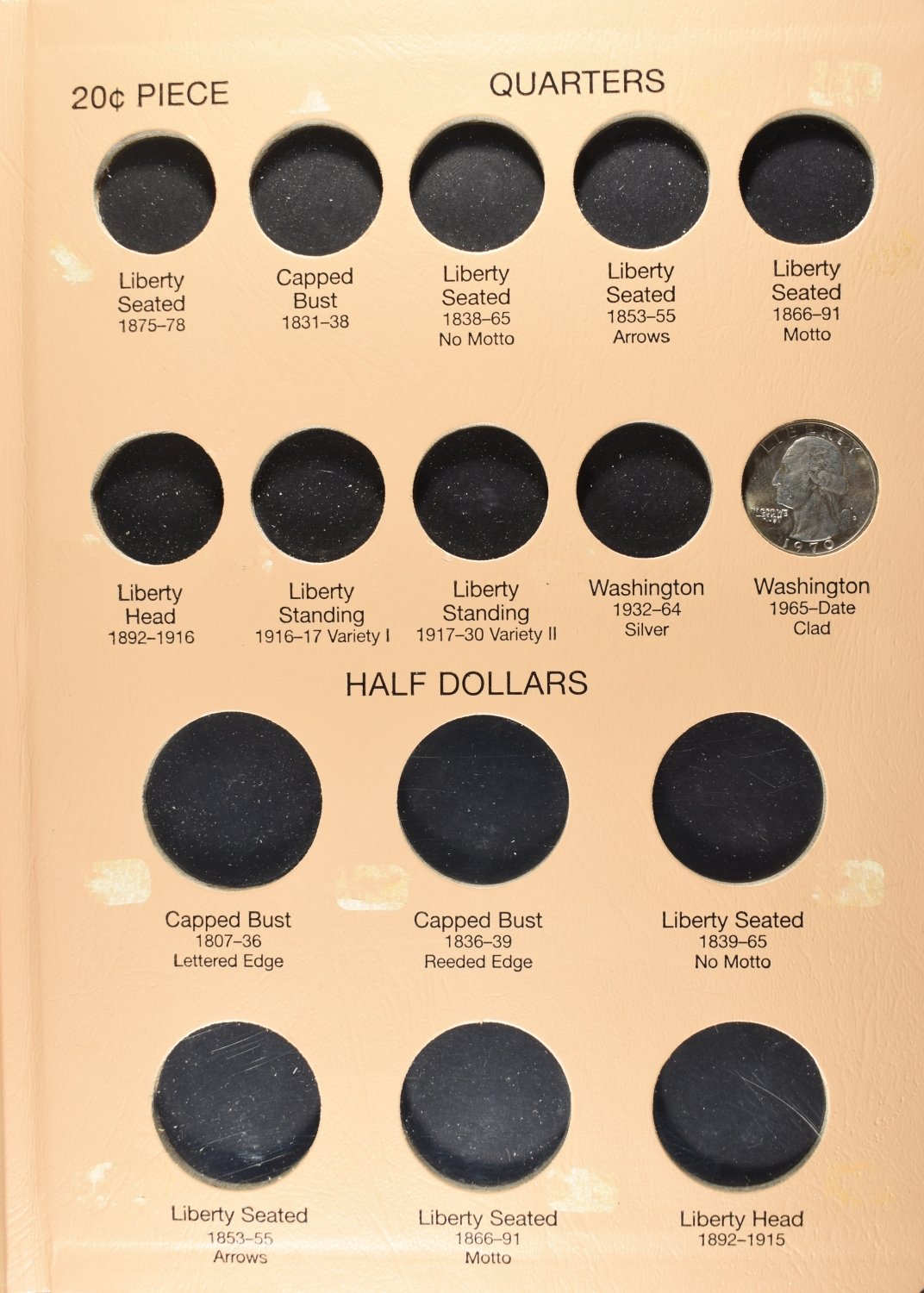 PARTIAL TYPE SET IN DANSCO ALBUM SOME SILVER