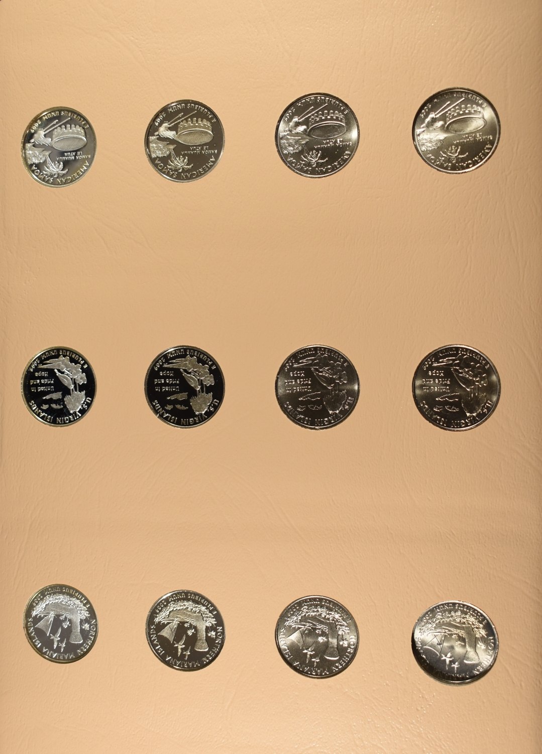 DIST OF COLUMBIA & US TERR. QUARTERS COLLECTION BU