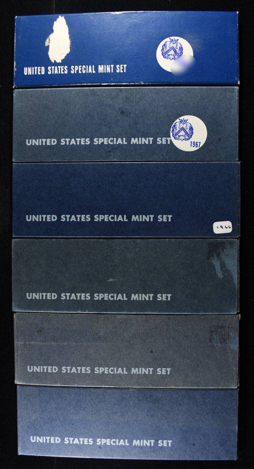 (1) 1967 & (5) 1966 SMS SETS