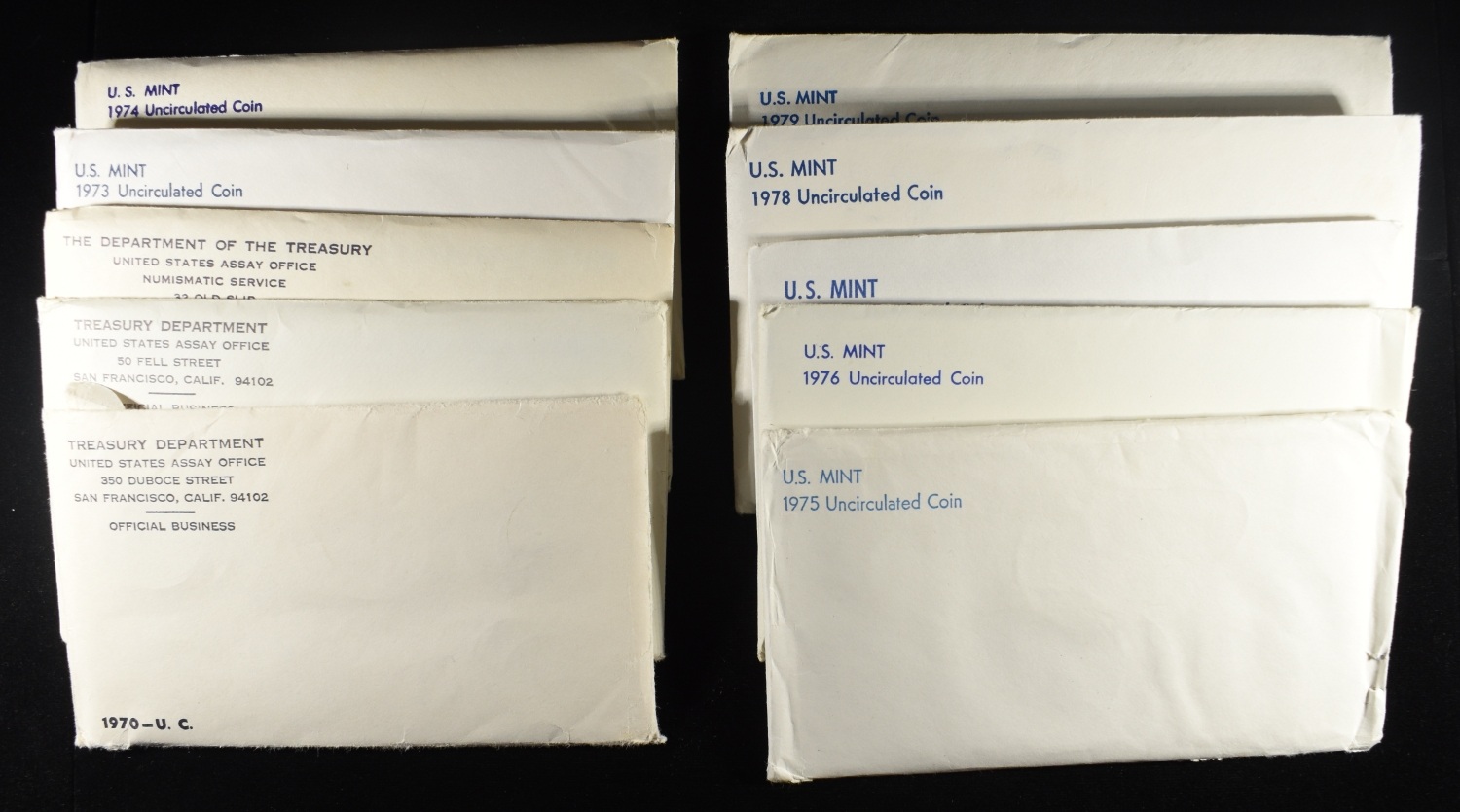 1970-1979 COIN MINT SETS