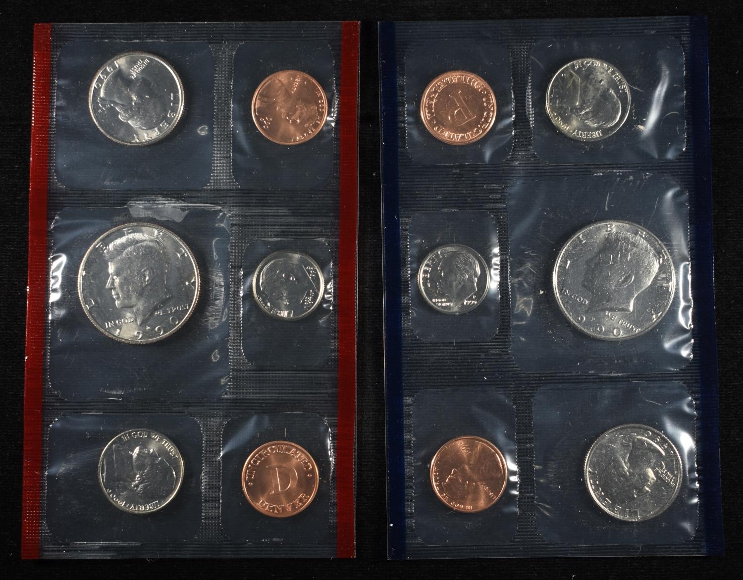 1990-1999 COIN MINT SETS