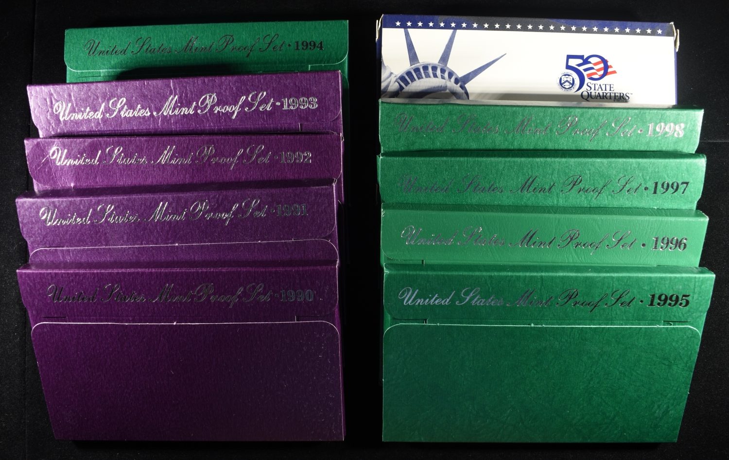 1990-1999 PROOF SETS