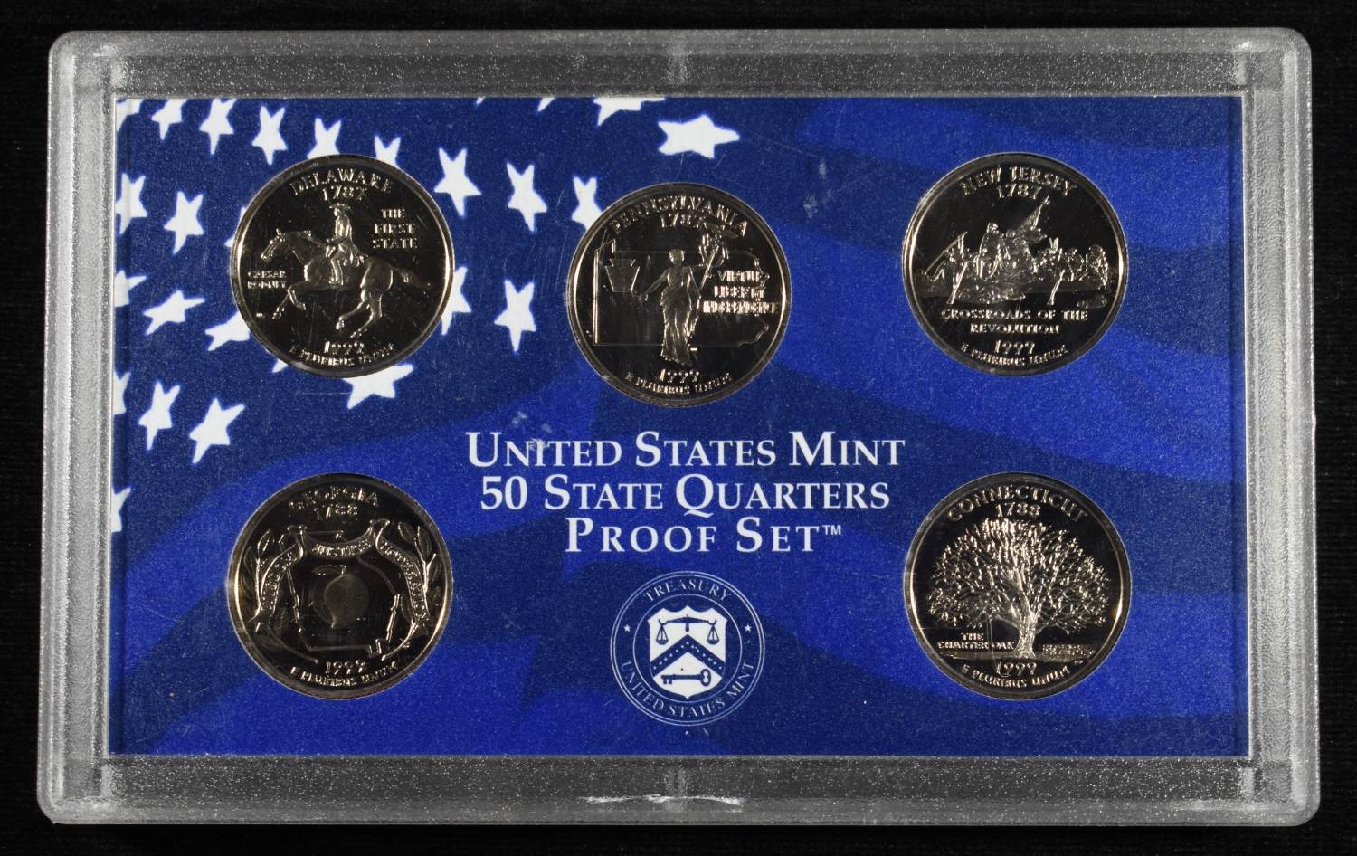 (3) 1999, (2) 02 & (9) 04 QUARTERS PROOF SETS
