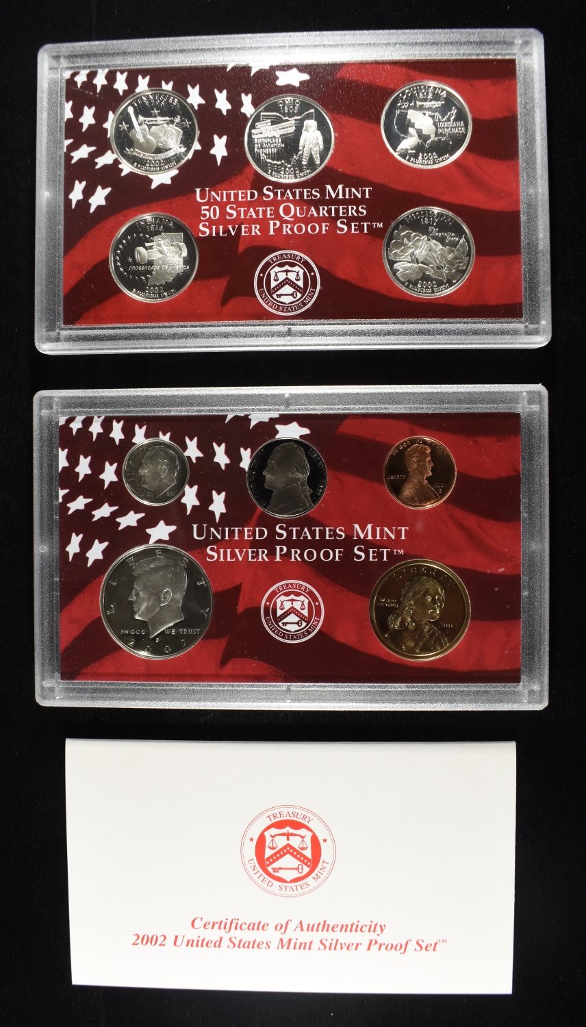 2002 SILVER PROOF SET