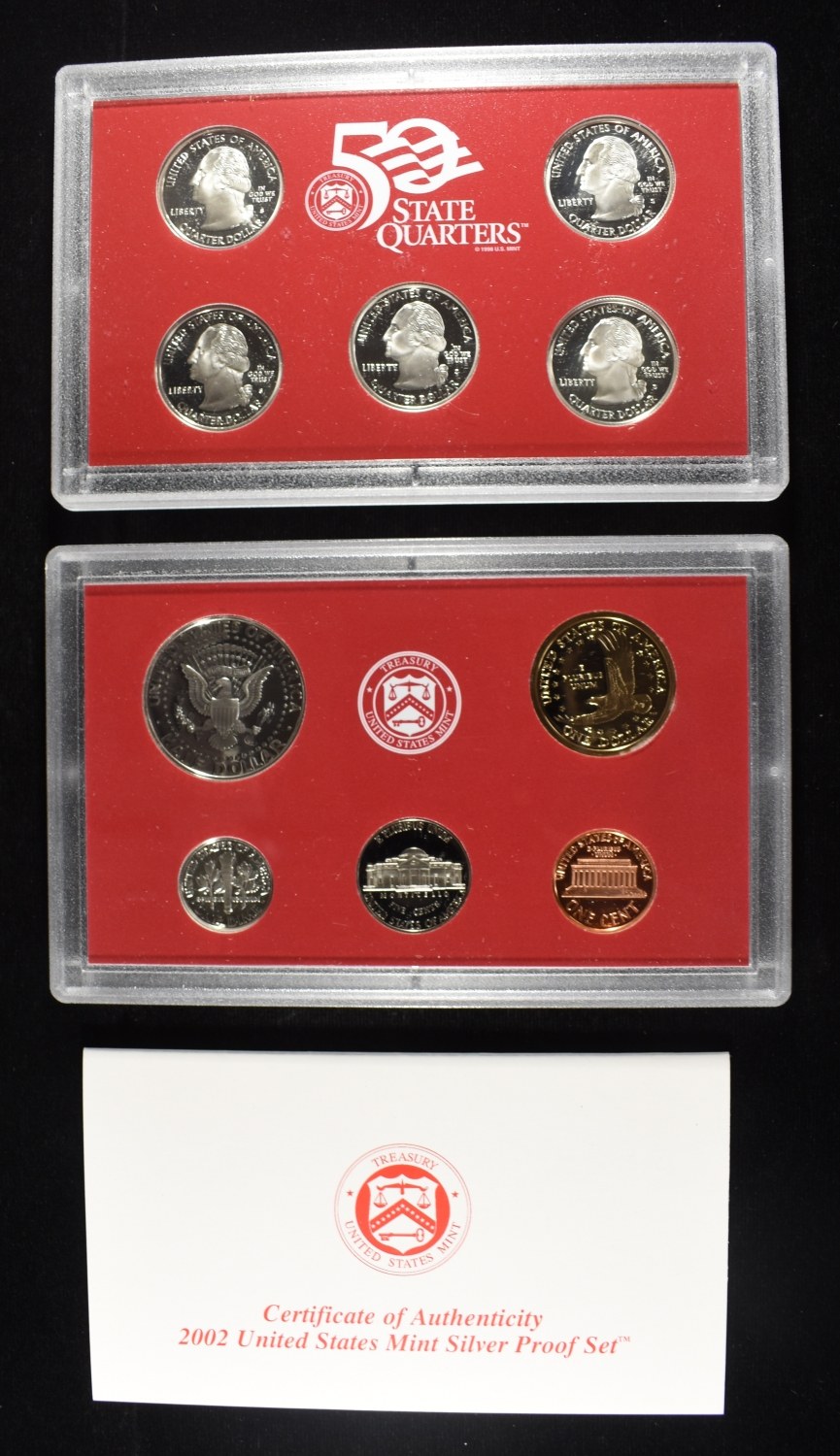 2002 SILVER PROOF SET