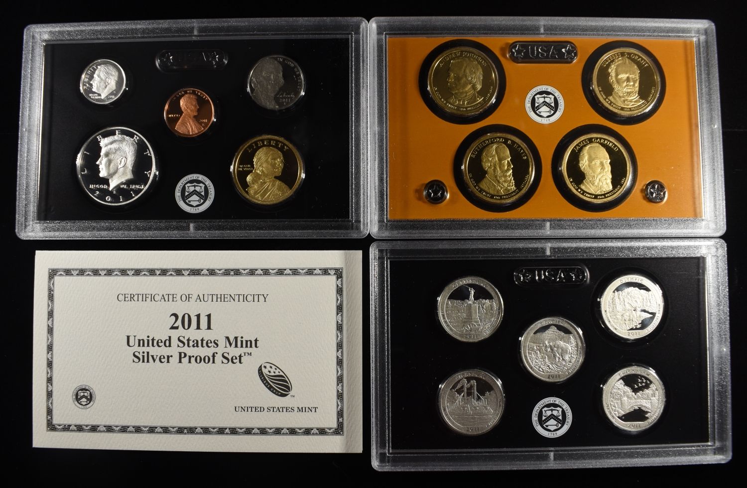 2011 US SILVER PROOF SET