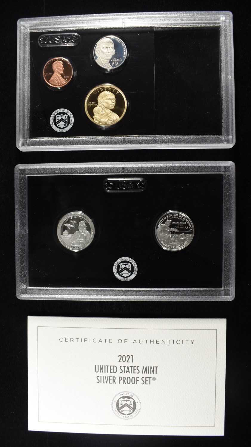 2021 & 2022 PARTIAL SILVER PROOF SETS