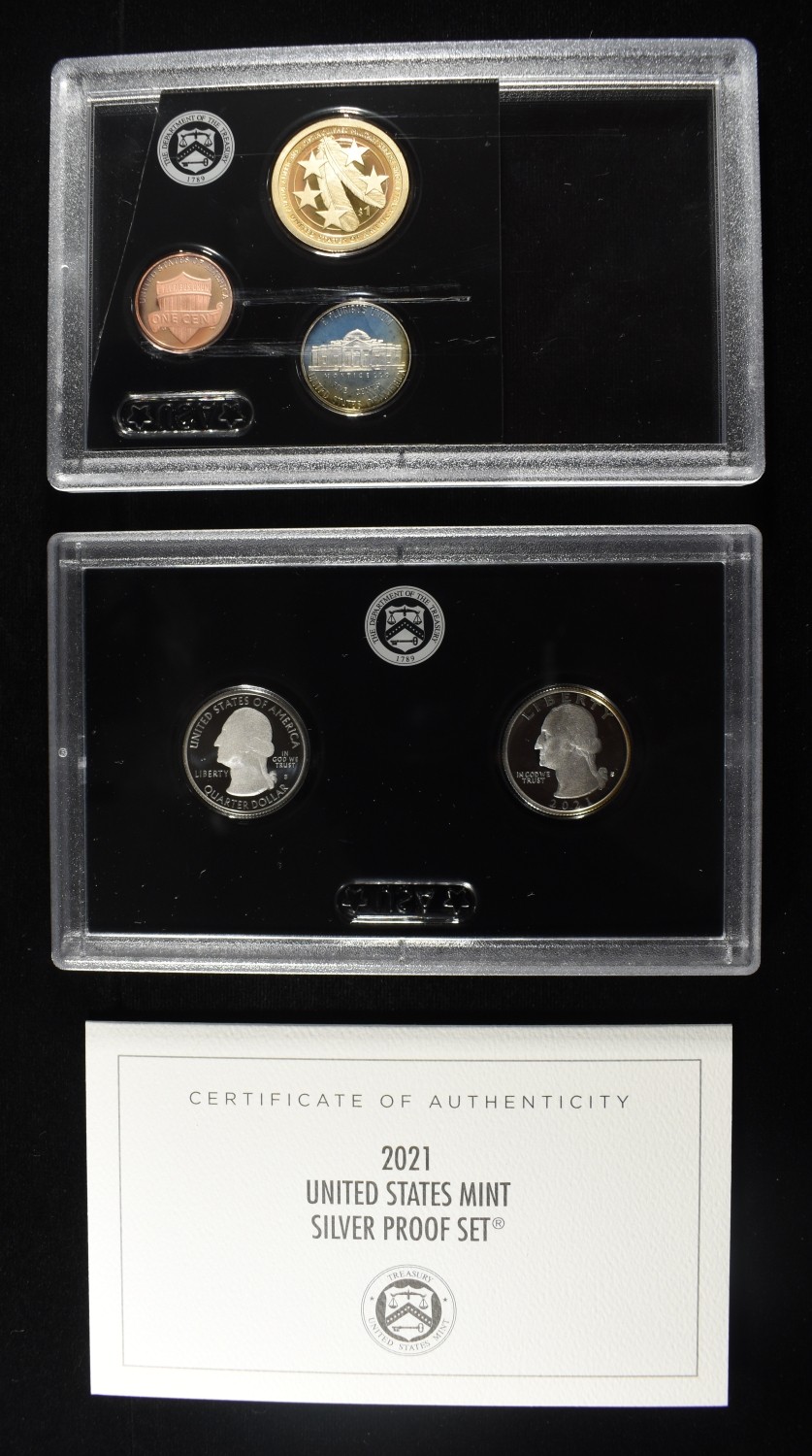 2021 & 2022 PARTIAL SILVER PROOF SETS