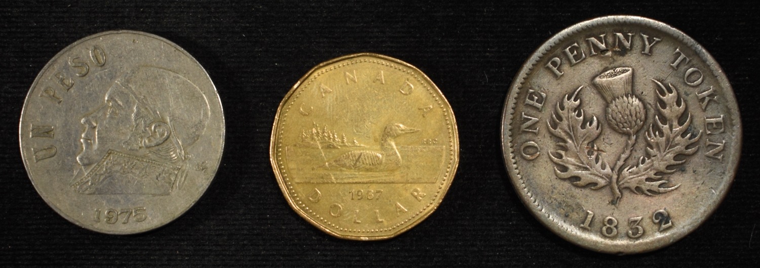 5 LBS FOREIGN COINS NON- SILVER