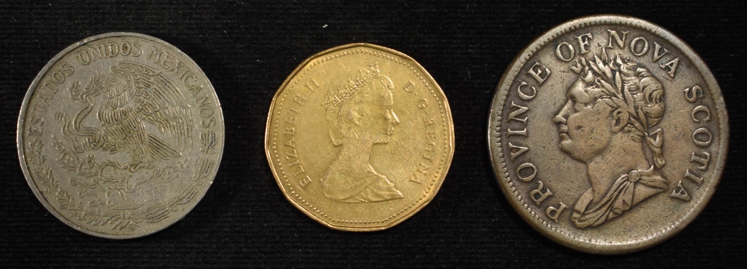 5 LBS FOREIGN COINS NON- SILVER
