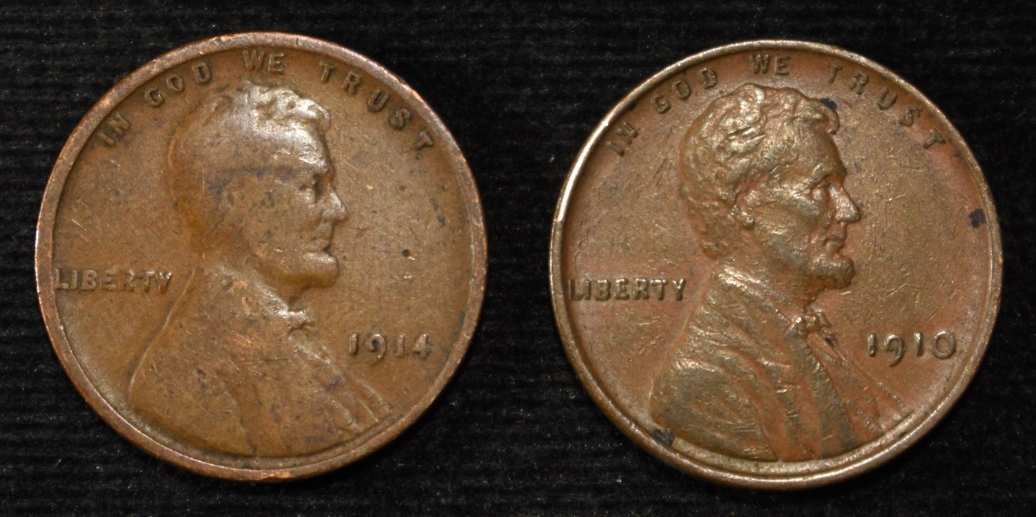 (106) WHEAT CENTS FROM THE TEENS