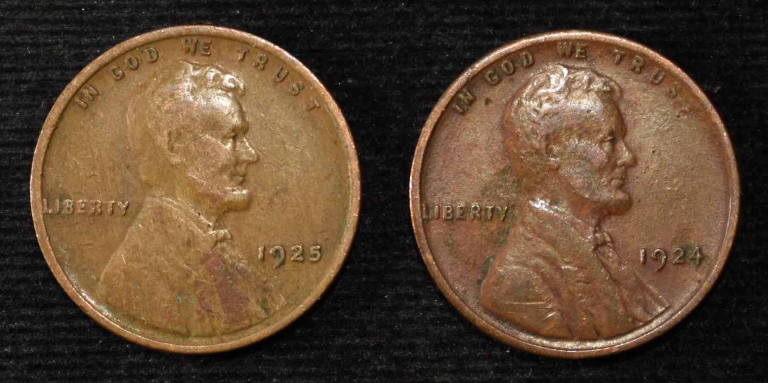 (97) WHEAT CENTS FROM THE 20'S