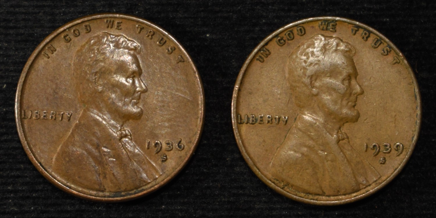 200 "S" MINT WHEAT CENTS