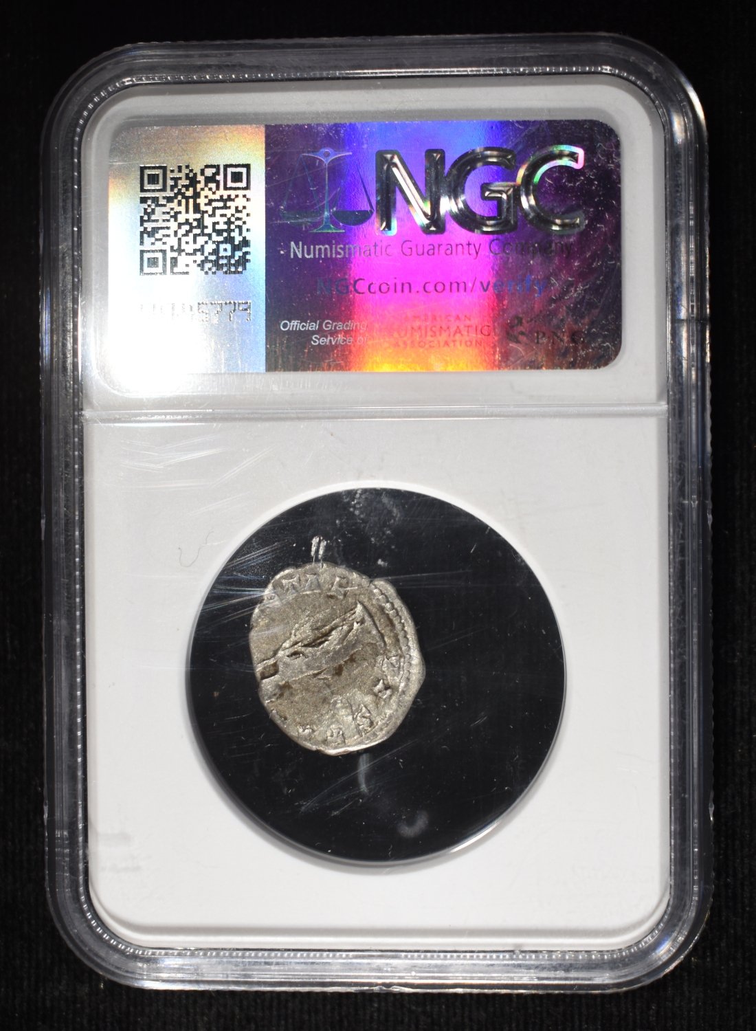 JULIA DOMNA, AD 193-217, AR DENARIUS NGC