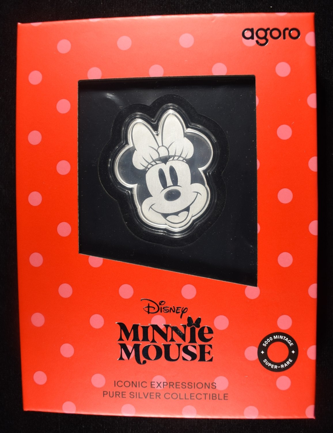1/2 TROY OZ .999 SILVER MINNIE MOUSE