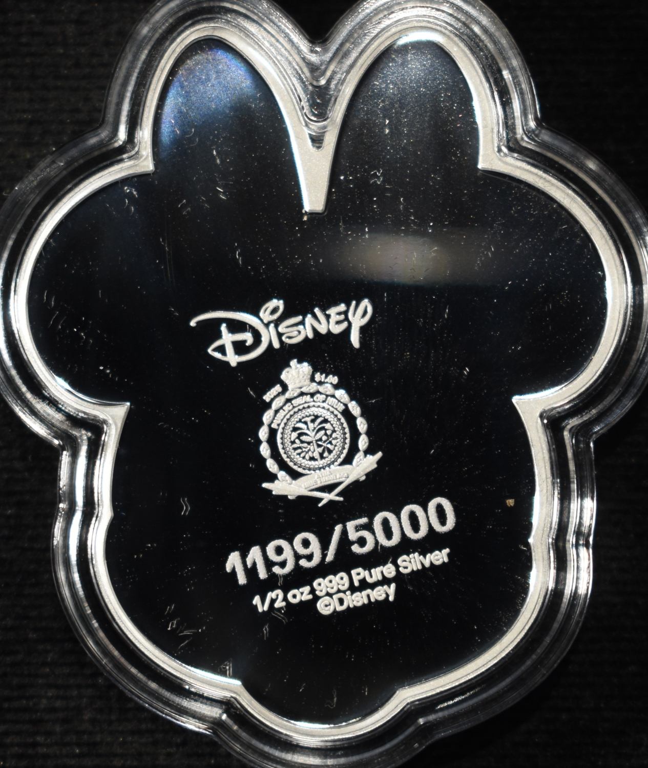 1/2 TROY OZ .999 SILVER MINNIE MOUSE