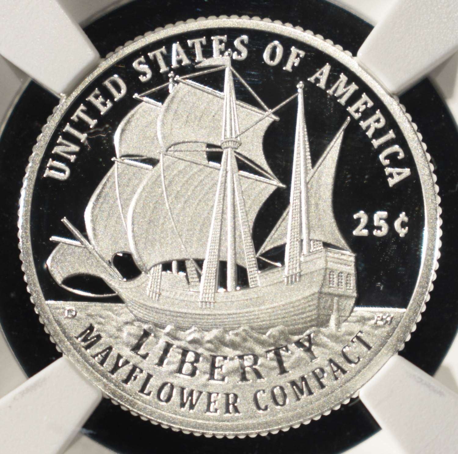 1776-2026-S MAYFLOWER QUARTER NGC PF70 UCAM SILVER