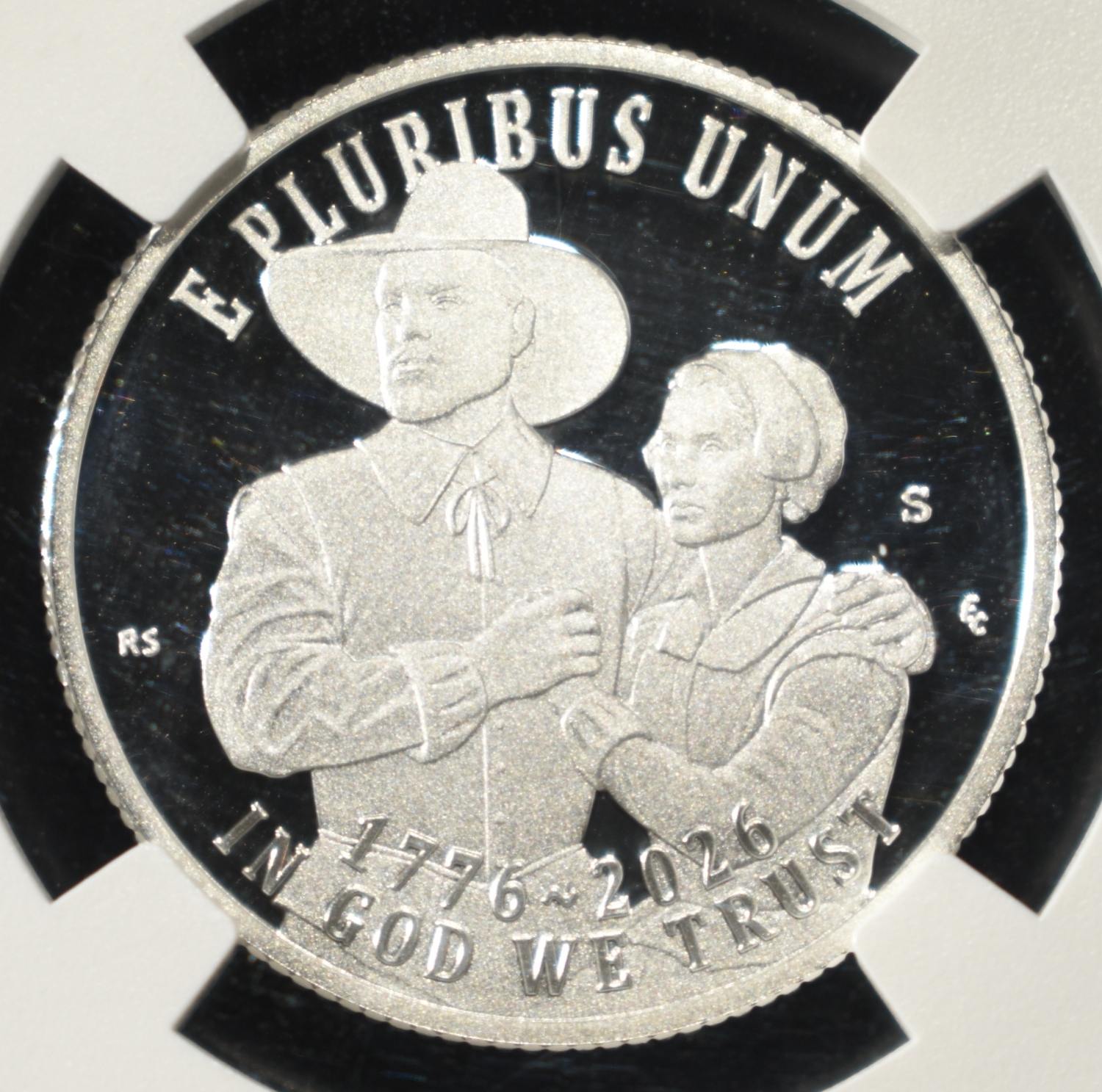 1776-2026-S MAYFLOWER QUARTER NGC PF70 UCAM SILVER