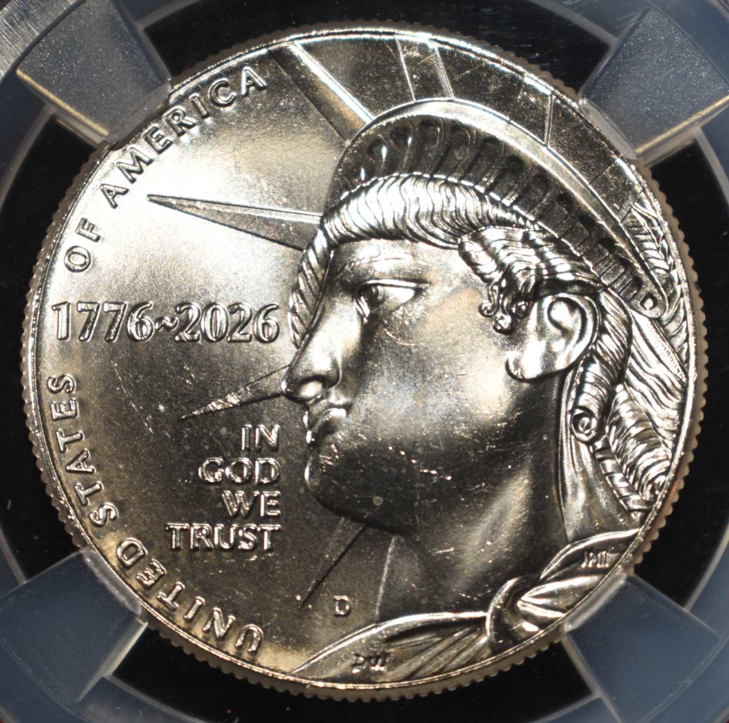 1776-2026-D 50C ENDURING LIBERTY NGC MS66