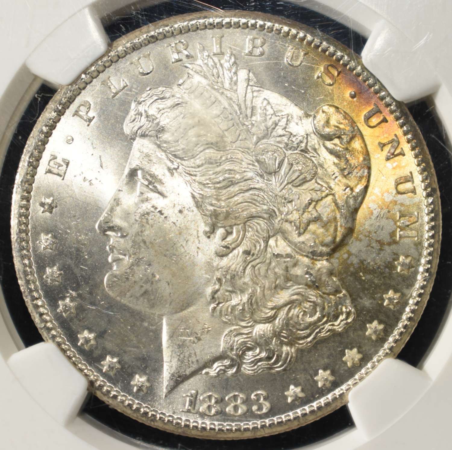1883-CC MORGAN DOLLAR NGC MS-64