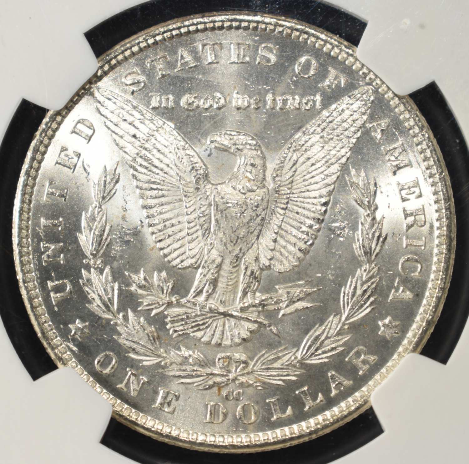 1883-CC MORGAN DOLLAR NGC MS-64