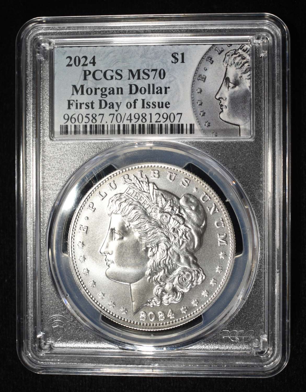 2024 MORGAN DOLLAR PCGS MS70 FDI