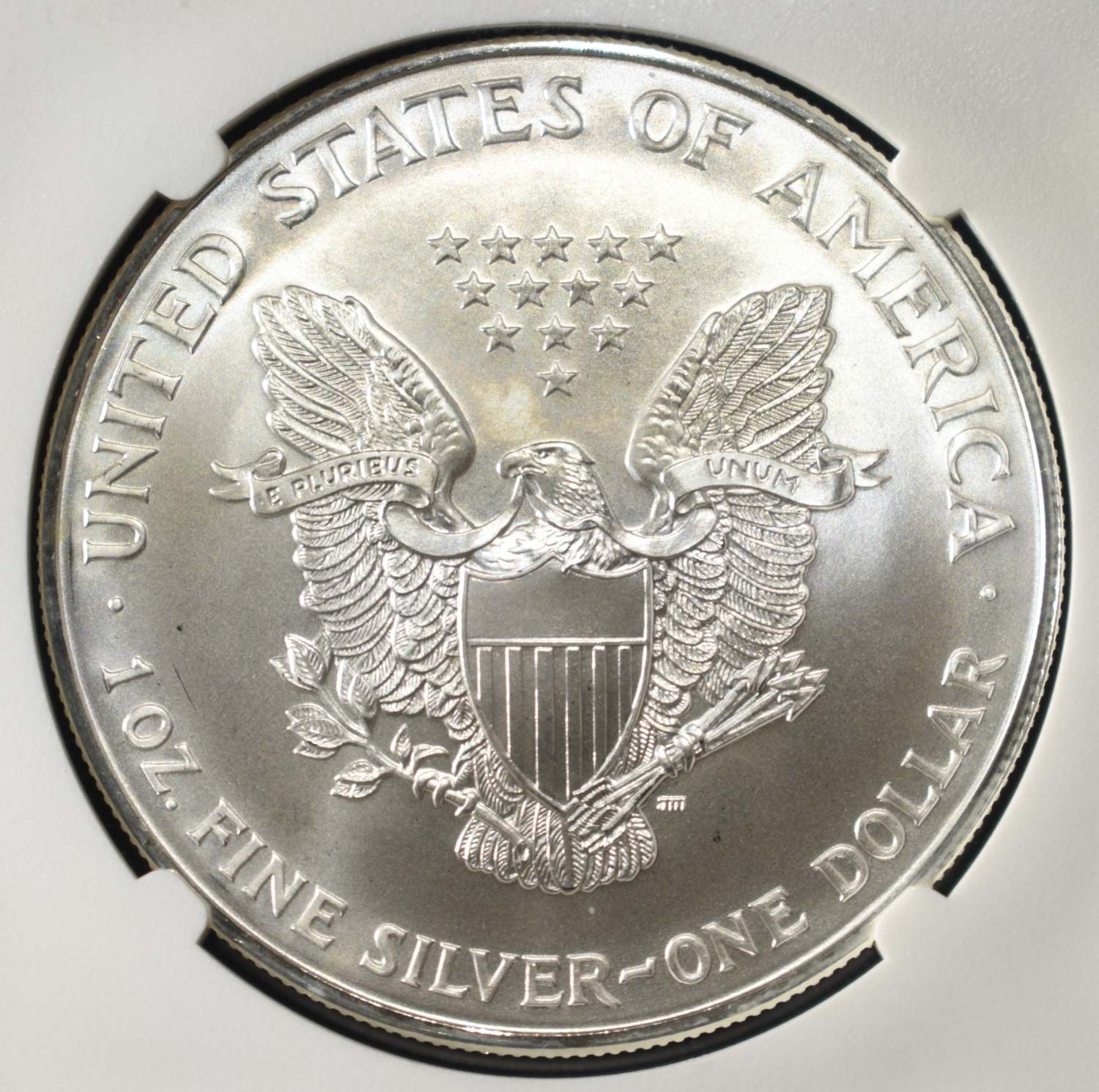 1995 AMERICAN SILVER EAGLE NGC MS69