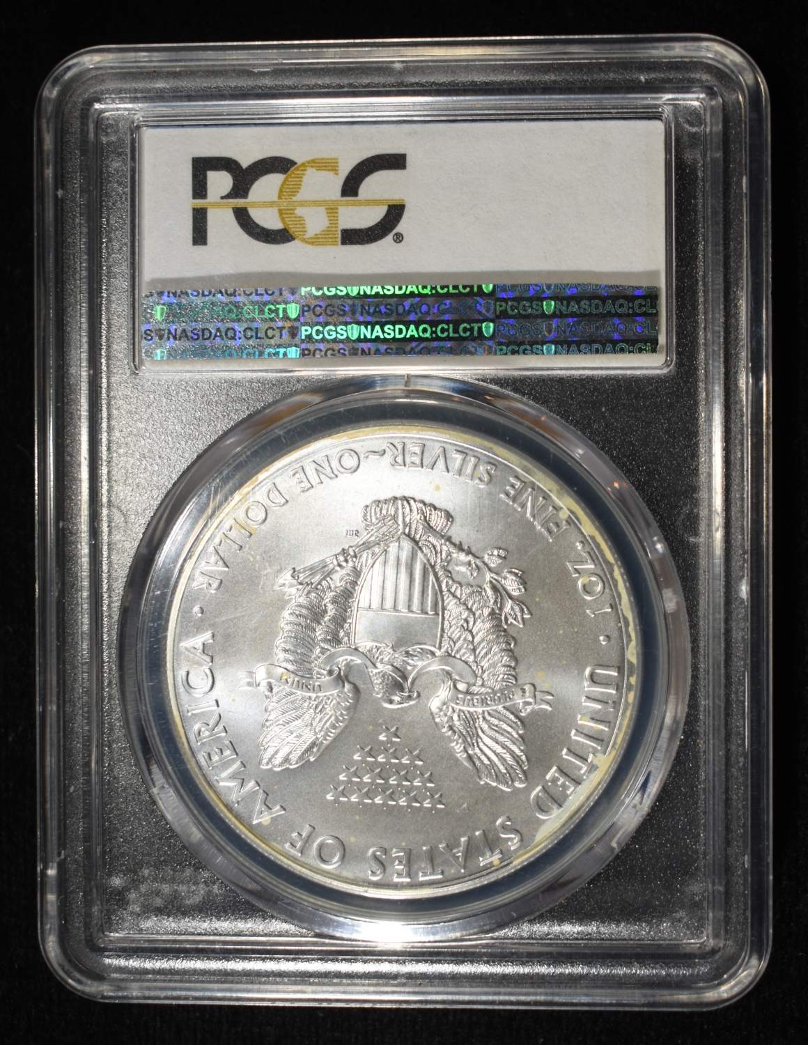 2015 AMERICAN SILVER EAGLE PCGS MS70