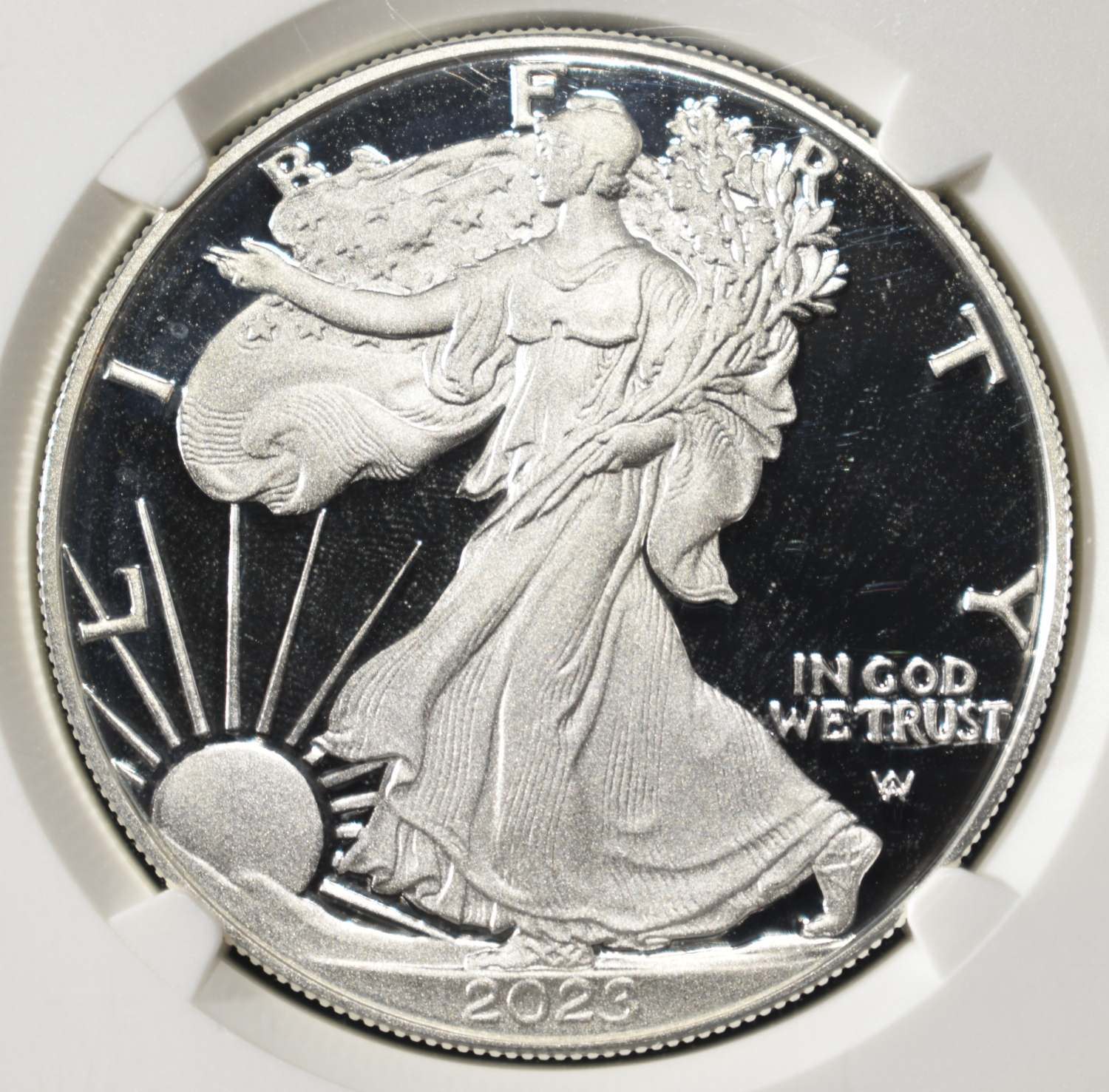 2023 W AMERICAN SILVER EAGLE PF 70 ULTRA CAMEO NGC