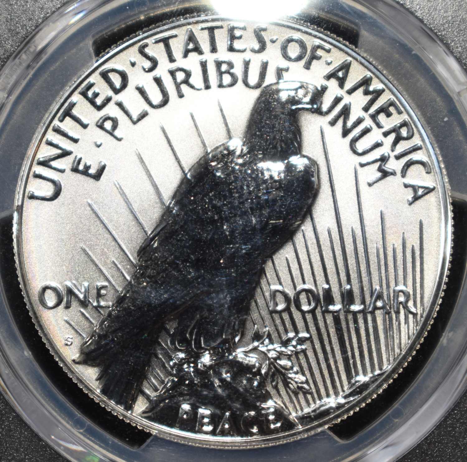 2024-S PEACE DOLLAR REV PR PCGS PR70 FDI