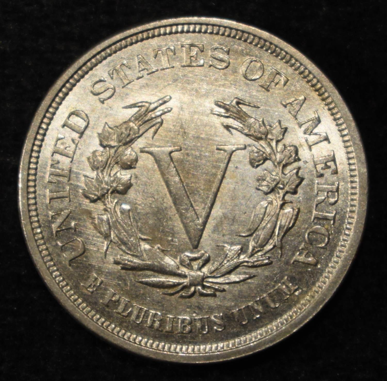 1883 NO CENTS LIBERTY NICKEL GEM BU