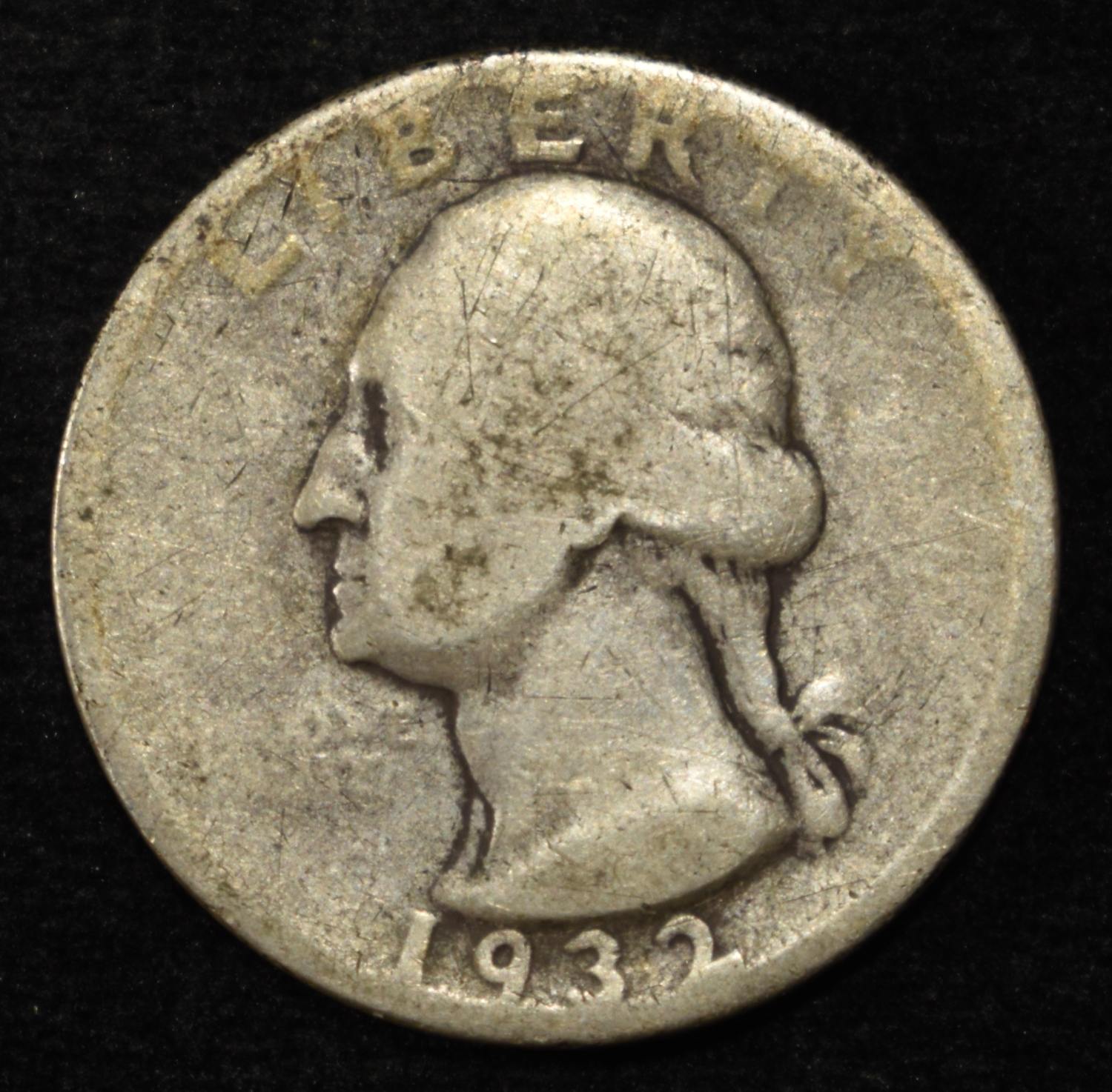 1932-D WASHINGTON QUARTER GOOD