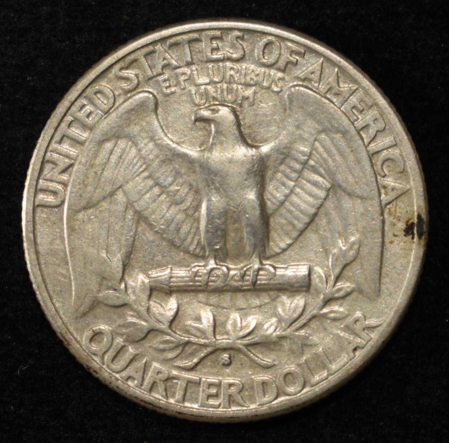 1932-S WASHINGTON QUARTER XF