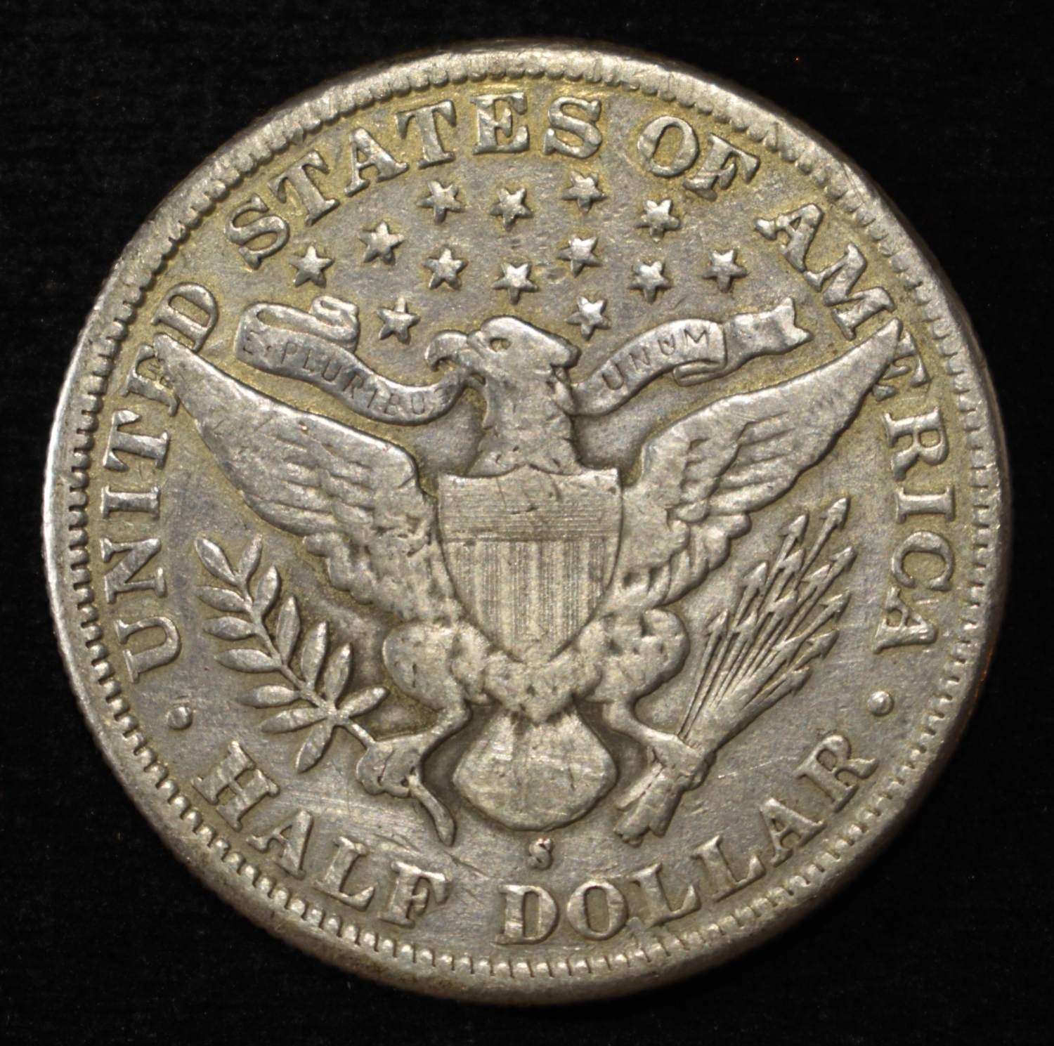 1898-S BARBER HALF DOLLAR XF