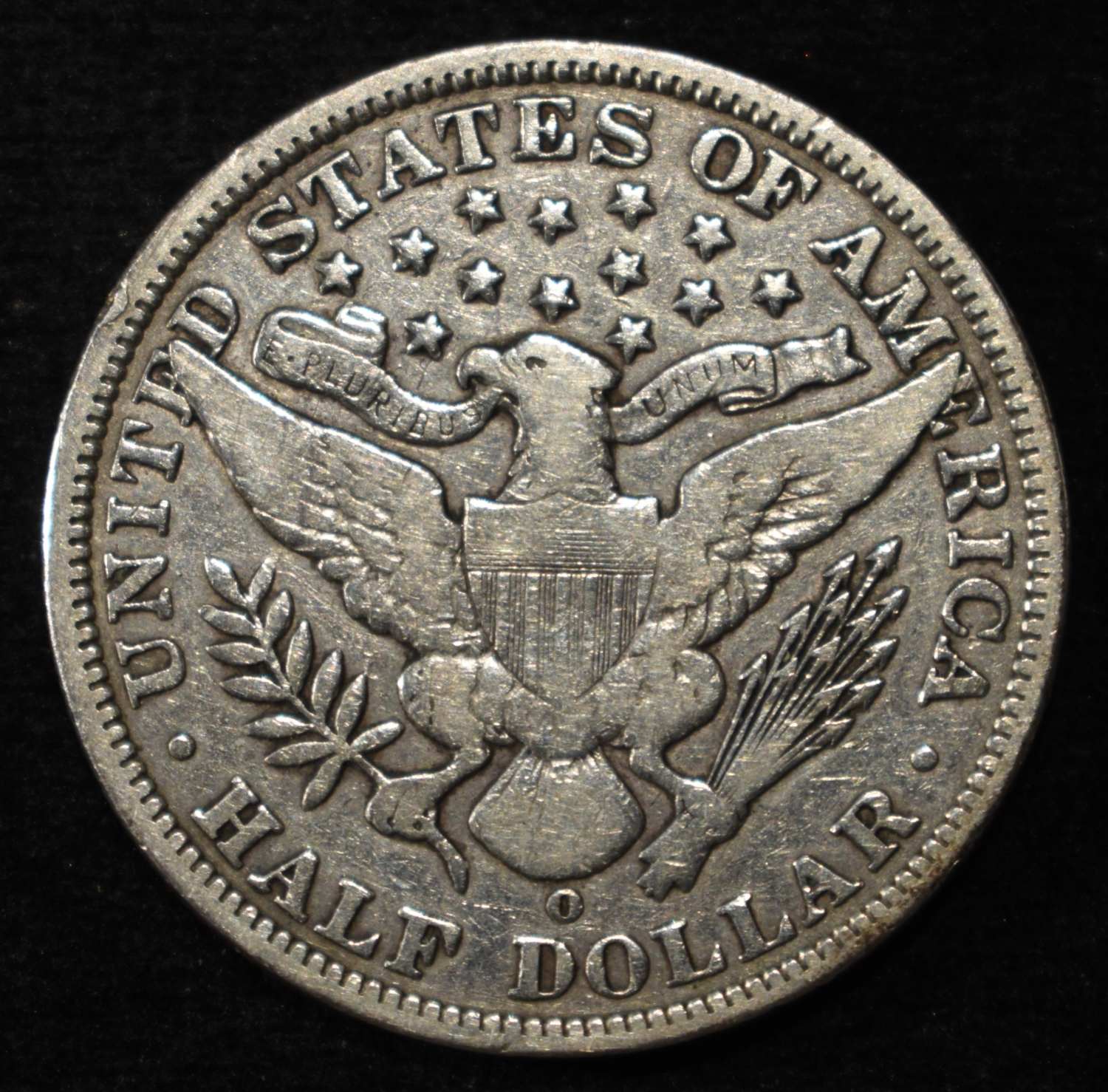 1900-O BARBER HALF DOLLAR FINE