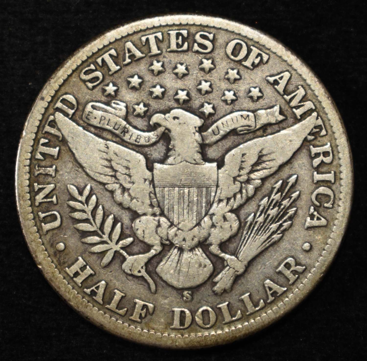 1900-S BARBER HALF DOLLAR FINE