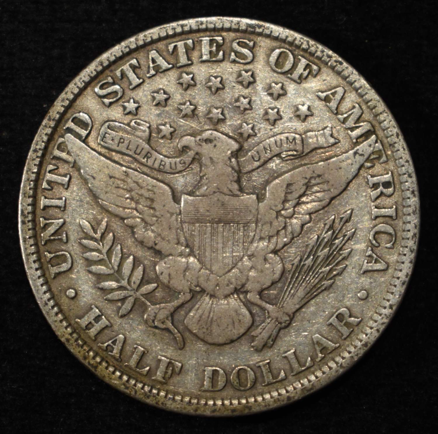 1904 BARBER HALF DOLLAR VF/XF
