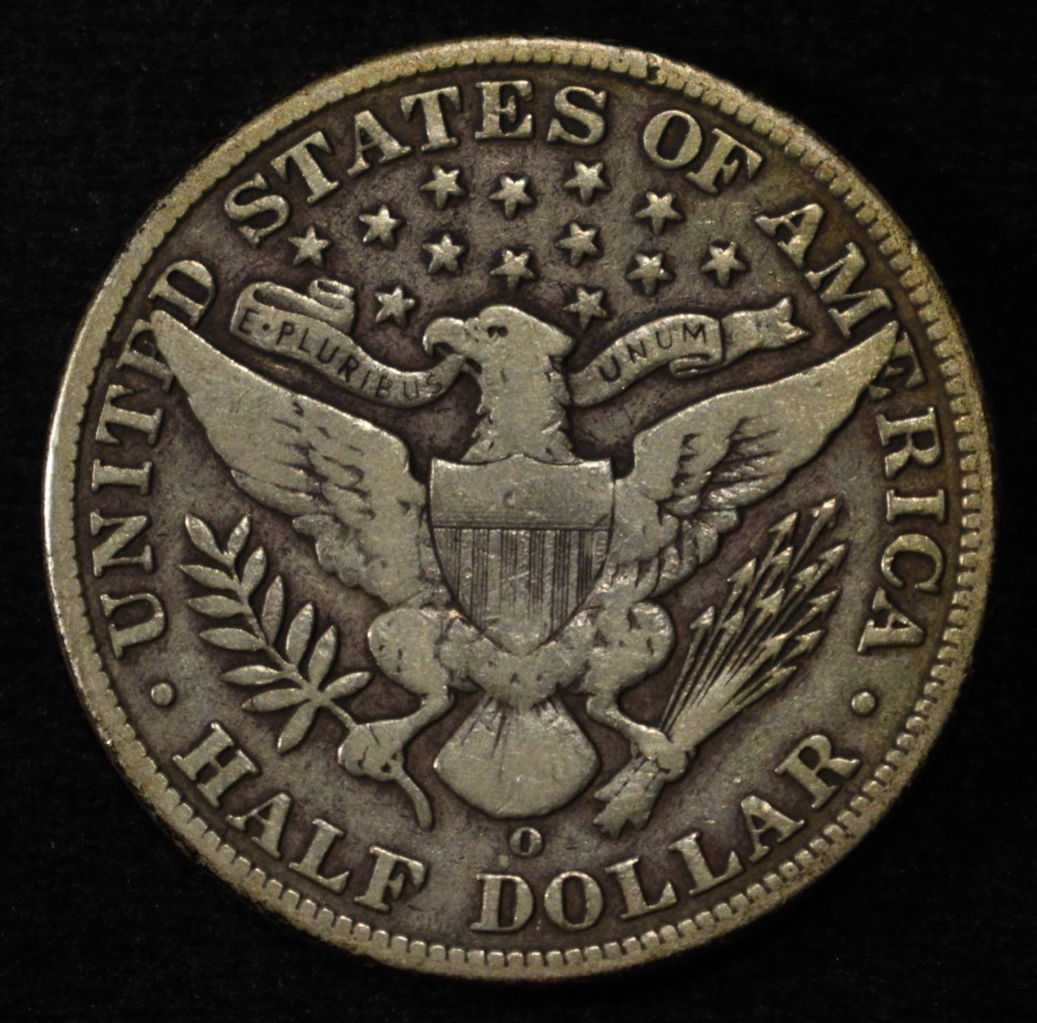 1907-O BARBER HALF DOLLAR F/VF