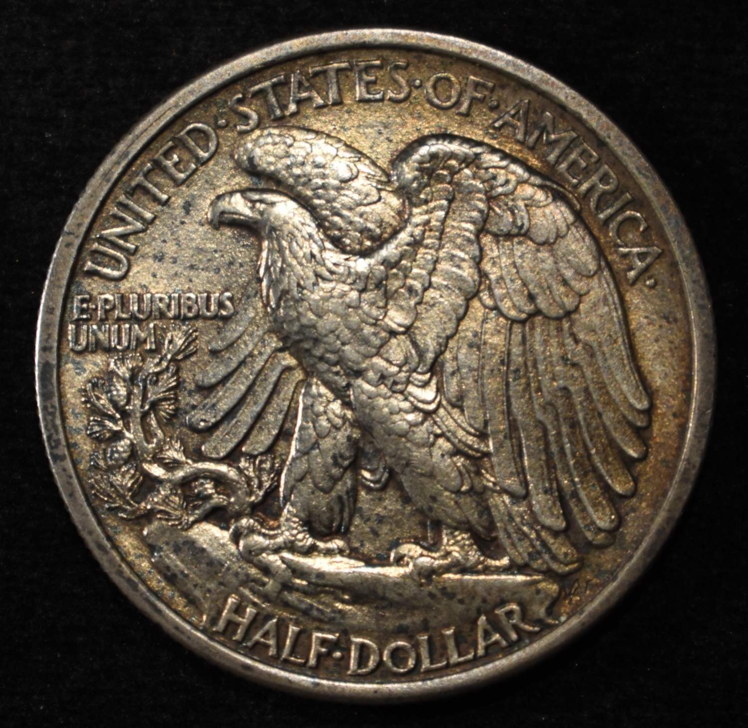 1917 WALKING LIBERTY HALF DOLLAR BU