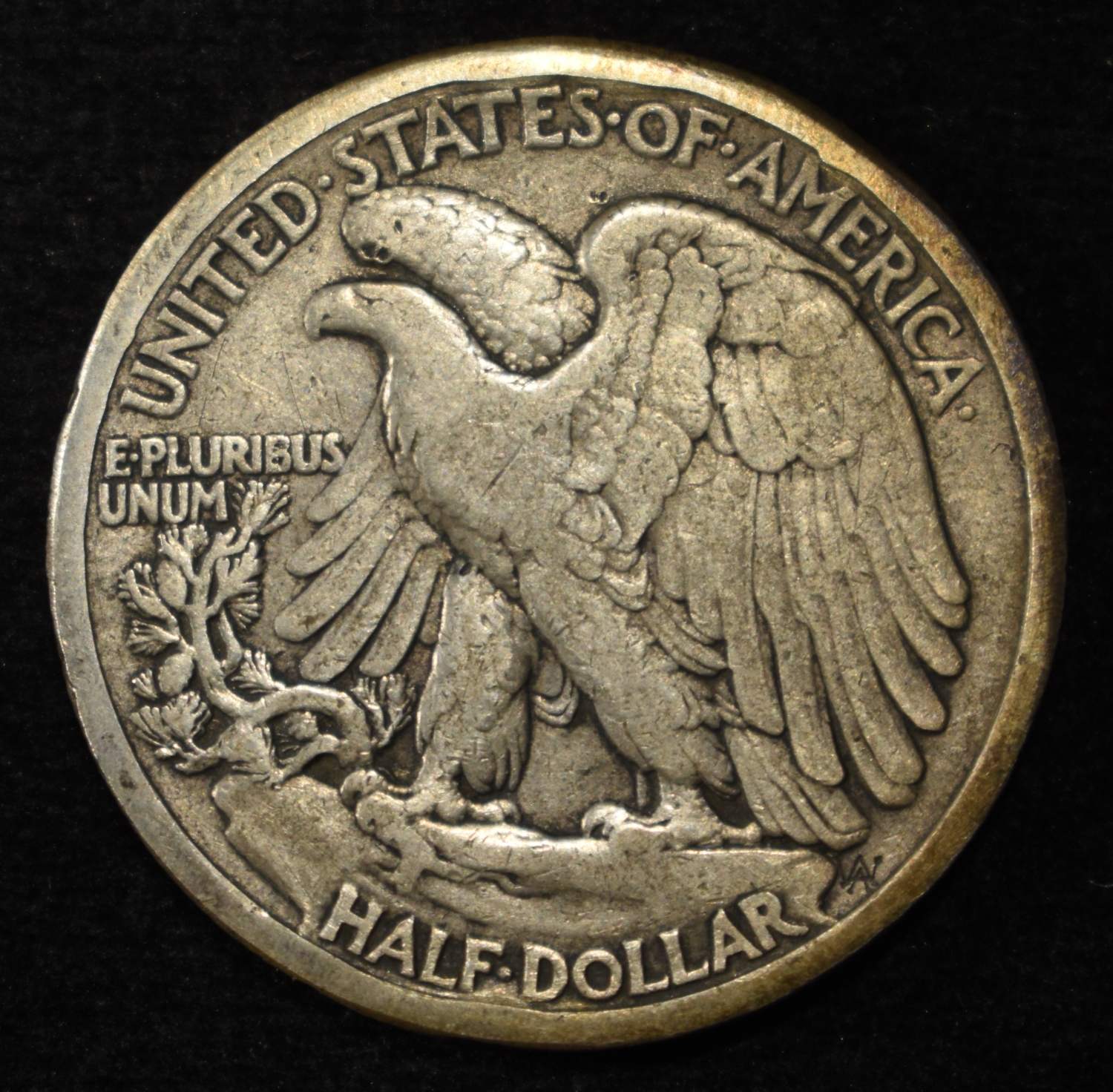 1919 WALKING LIBERTY HALF DOLLAR VF