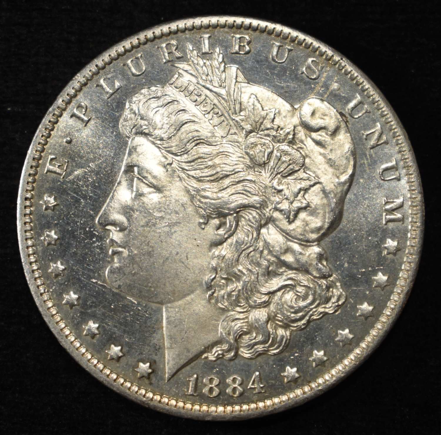 1884-O MORGAN DOLLAR CH BU PROOF LIKE