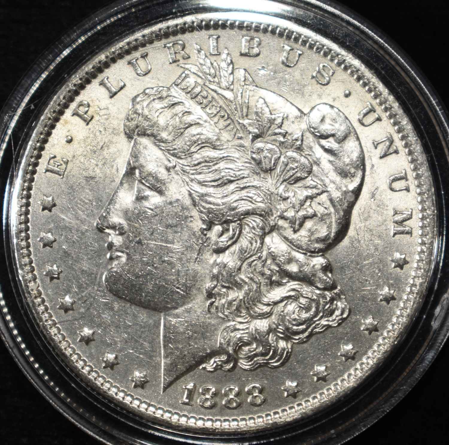 1888 MORGAN DOLLAR AU/BU