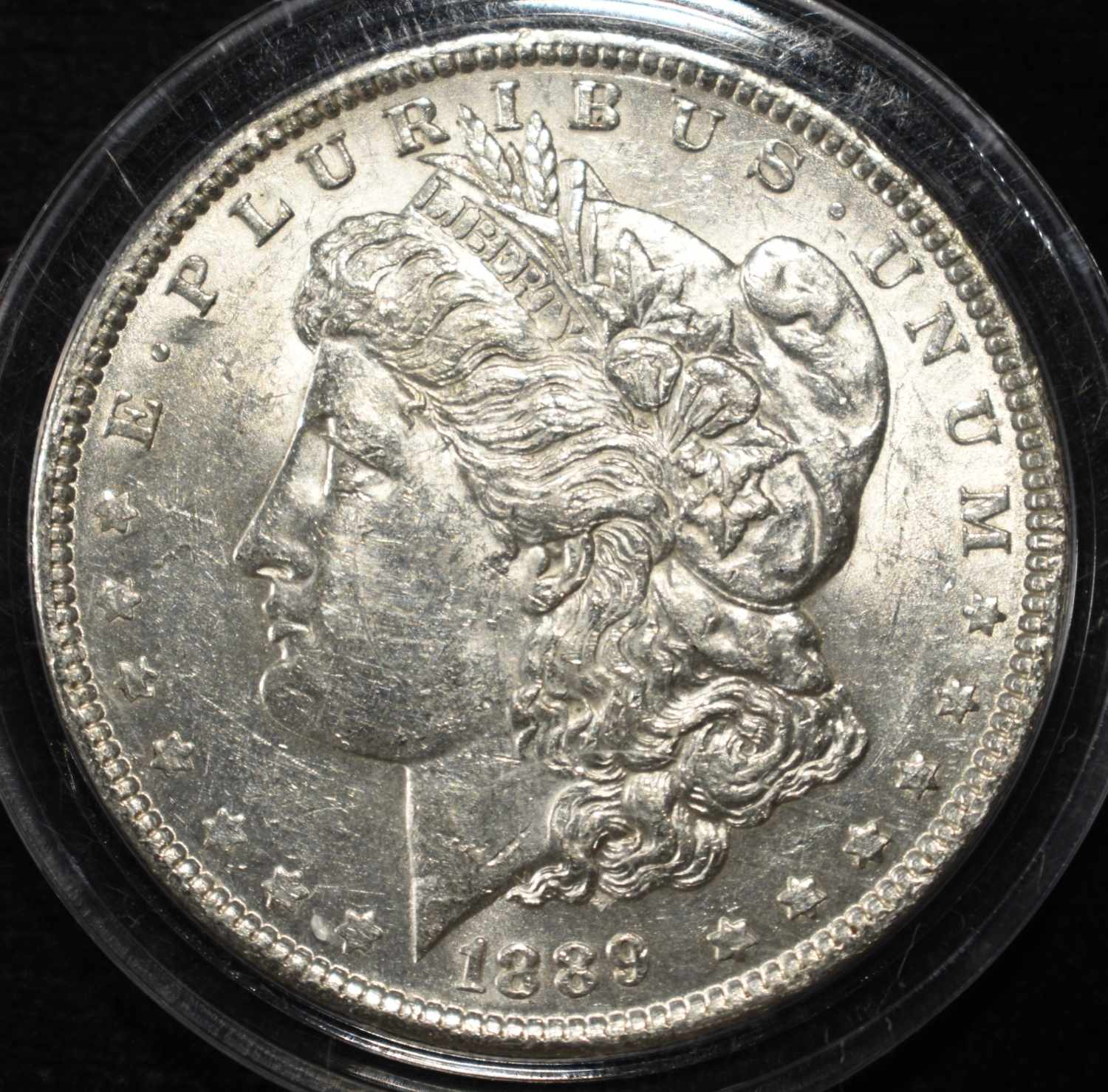 1889 MORGAN DOLLAR AU/BU