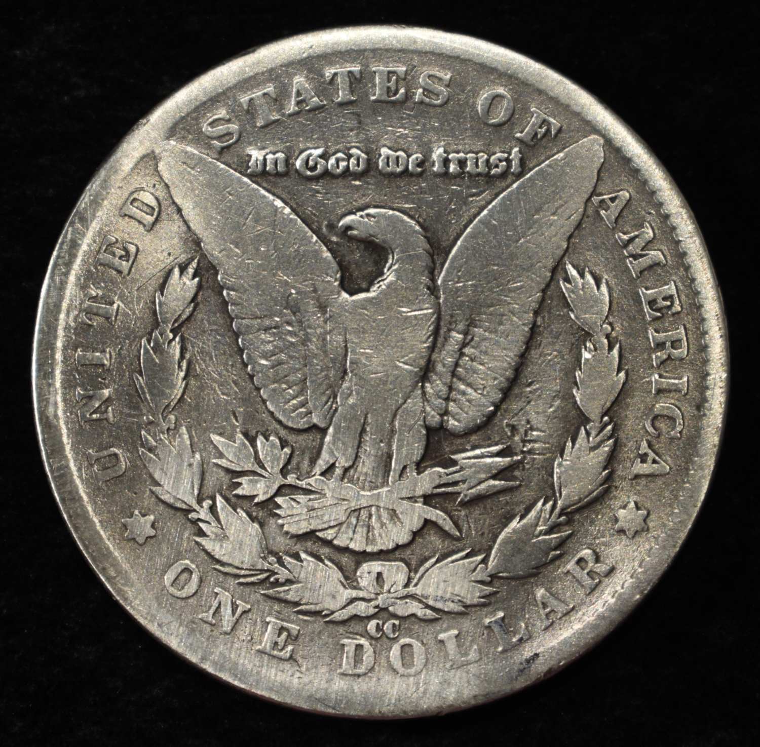 1890-CC MORGAN DOLLAR