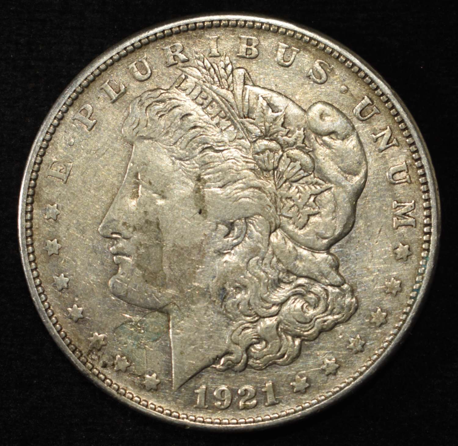 1921-S MORGAN DOLLAR