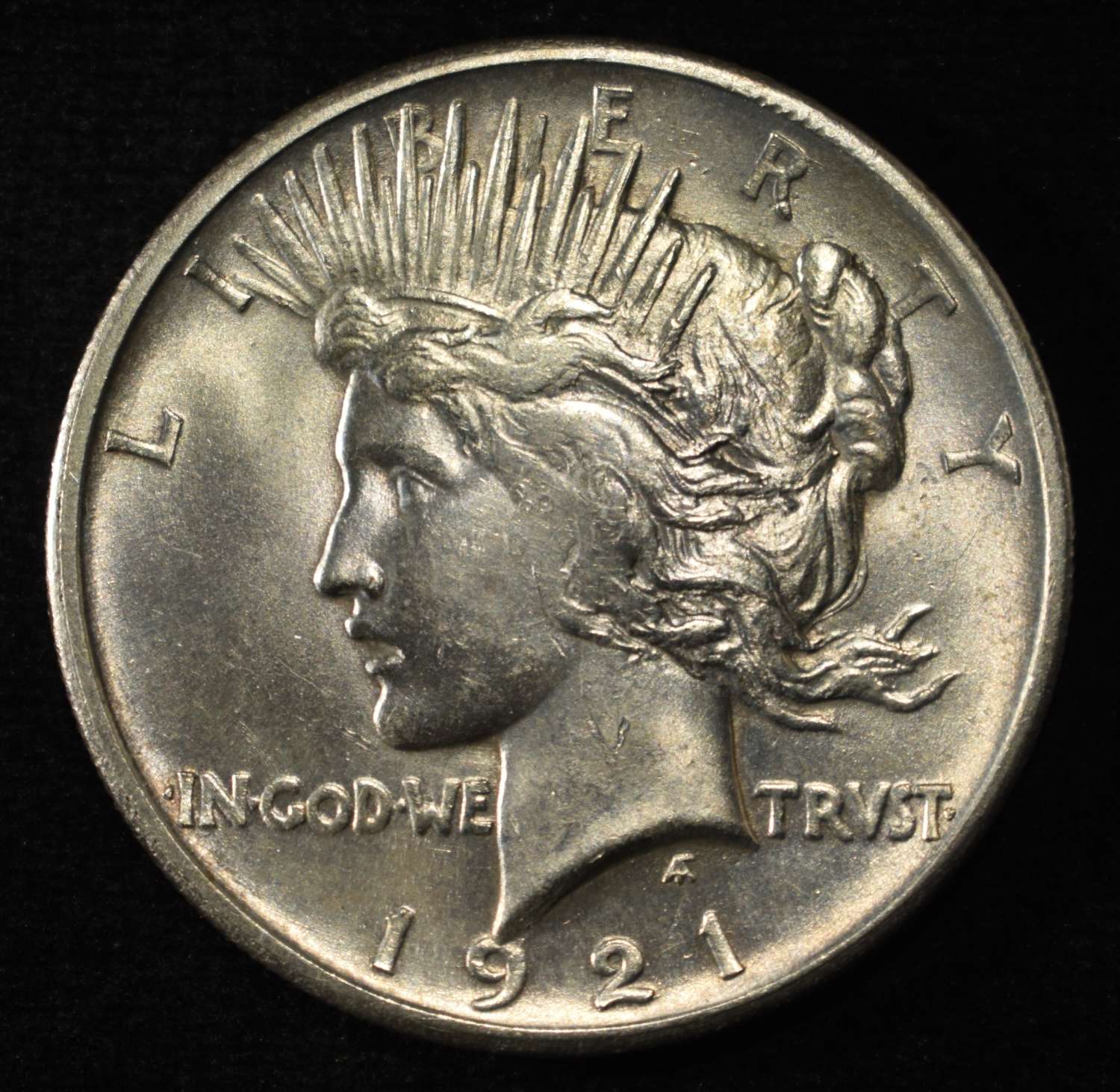 1921 PEACE DOLLAR CH BU