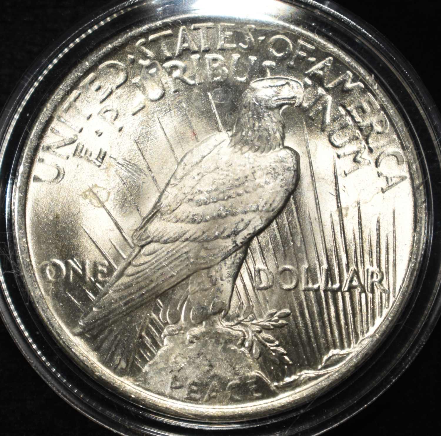 1923 PEACE DOLLAR CH BU