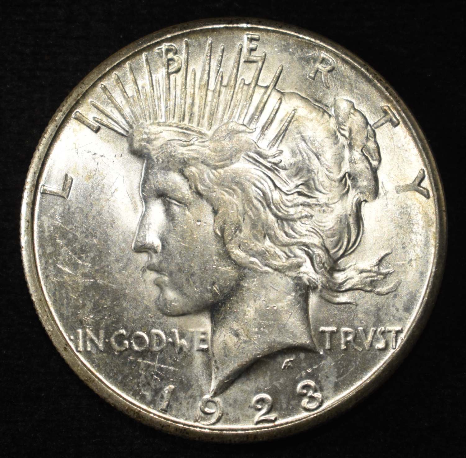 1923-S PEACE DOLLAR BU