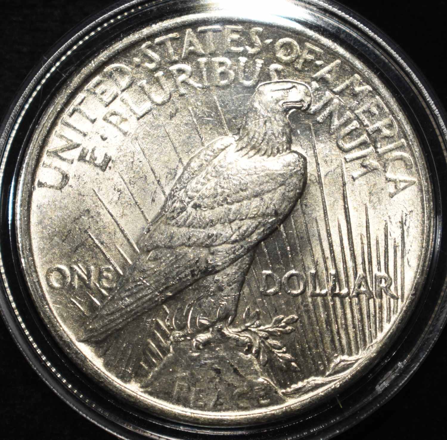 1924 PEACE DOLLAR BU