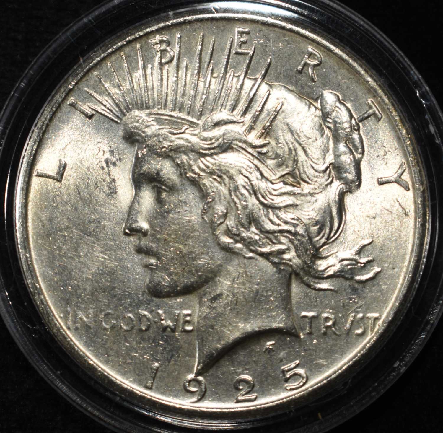 1925 PEACE DOLLAR BU